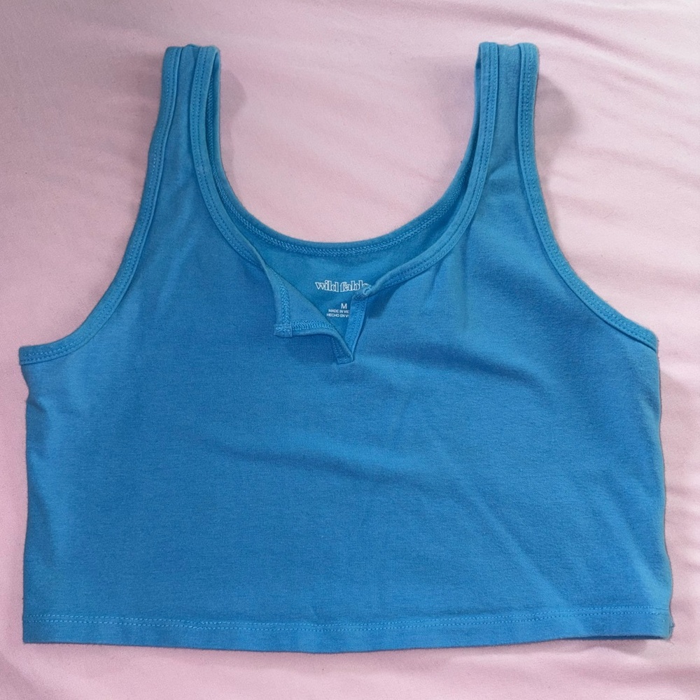 Wild Fable Blue Crop Top 🩵